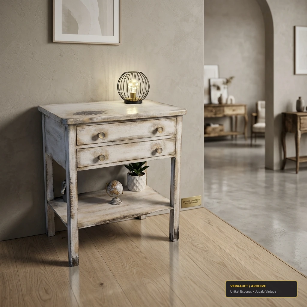 Nordic Shabby Chic Kommode